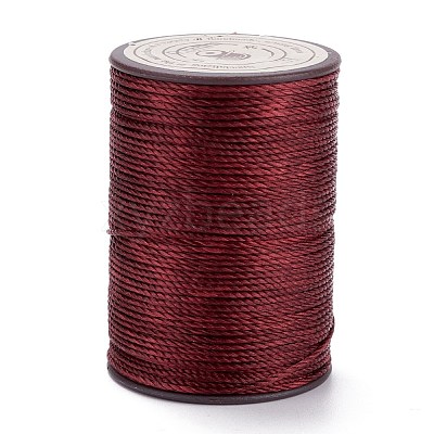 Round Waxed Polyester Thread String YC-D004-02E-131-1