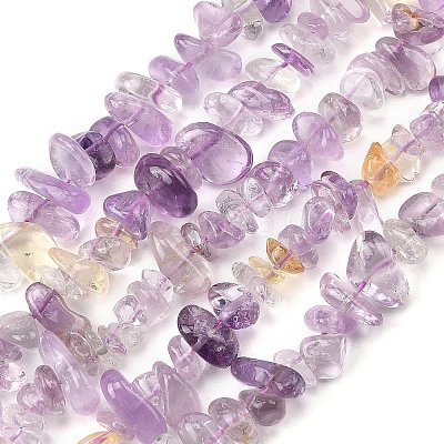 Natural Ametrine Beads Strands G-P622-A02-02-1