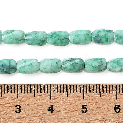 Ombre Effect Dyed Glass Beads Strands GLAA-I059-01G-1