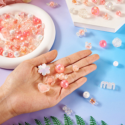 Acrylic Beads MACR-TA0001-87G-1