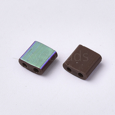 FGB 2-Hole Glass Seed Beads SEED-S031-L-046-R-1