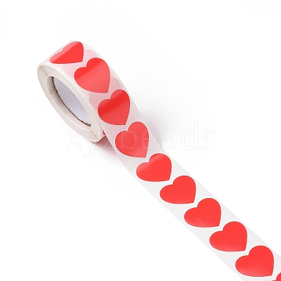 Heart Paper Stickers X1-DIY-I107-01E-1