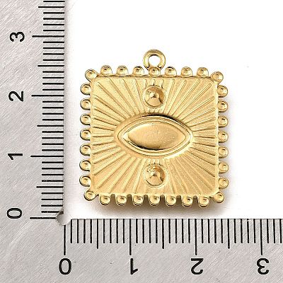 304 Stainless Steel Pendants STAS-C122-20G-01-1