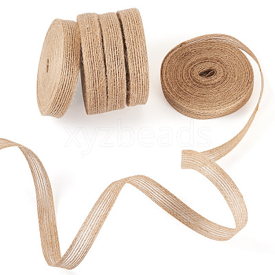 10M Braided Burlap Ribbon OCOR-TAC0015-13B-1