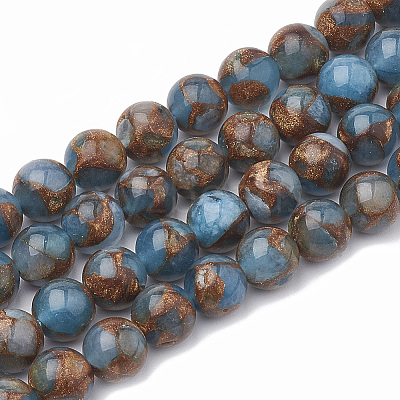 Natural Chalcedony Beads Strands LS-X-G-S333-10mm-014C-1