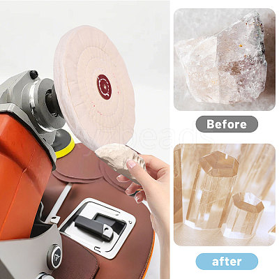 Jewelry Polishing Cloth Wheel AJEW-WH0816-464A-1