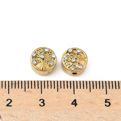 304 Stainless Steel Crystal Rhinestone Beads STAS-U050-01A-G-1