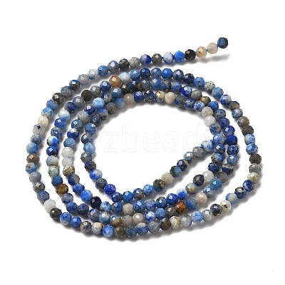 Natural Lapis Lazuli Beads Strands G-RM241221-A11-1