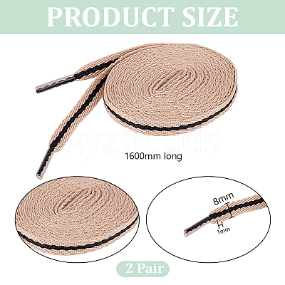 Polyester Cord Shoelace AJEW-WH0567-94B-1