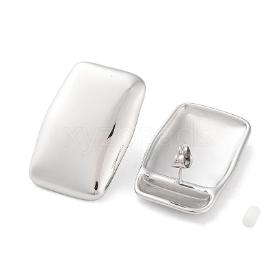 Non-Tarnish 304 Stainless Steel Stud Earring EJEW-H116-01A-P-1