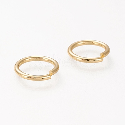 Brass Open Jump Ring KK-L006-017C-G-1