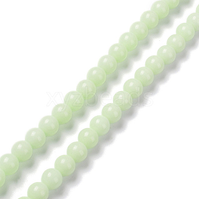 Synthetic Luminous Stone Beads Strands LS-G-L582-01C-1
