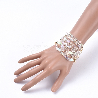 (Jewelry Parties Factory Sale)Chain Bracelets Sets BJEW-JB05164-1