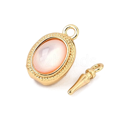 Dyed Natural Shell Box Clasps SH-CBAFA4F-04G-1