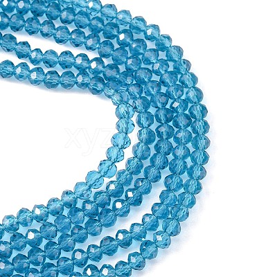 Transparent Glass Beads Strands LS-GLAA-R135-2mm-19-1