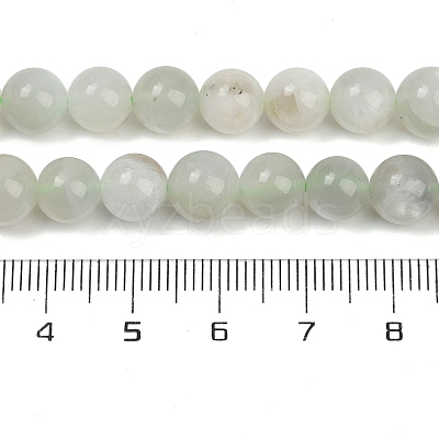 Natural Green Moonstone Beads Strands G-NH0060-A01-01-1