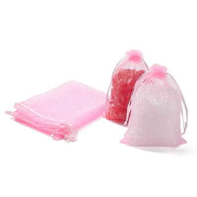 Organza Gift Bags with Drawstring LS-X-OP-R016-13x18cm-02-1