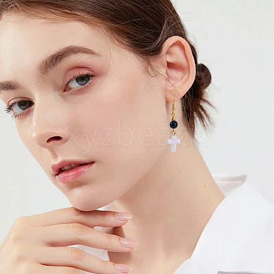 100Pcs 2 Colors Dyed Synthetic Turquoise Pendants FIND-BM0001-60D-1