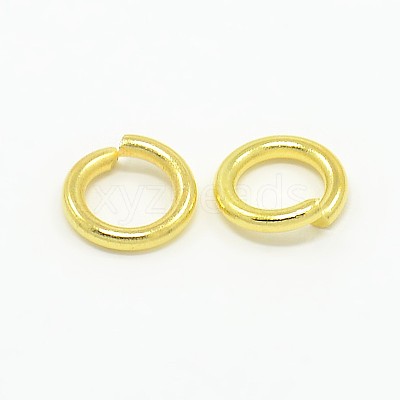 Brass Open Jump Rings J0CPE014-1