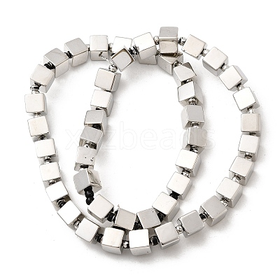 Electroplate Glass Beads Strands EGLA-F166-03A-P-1
