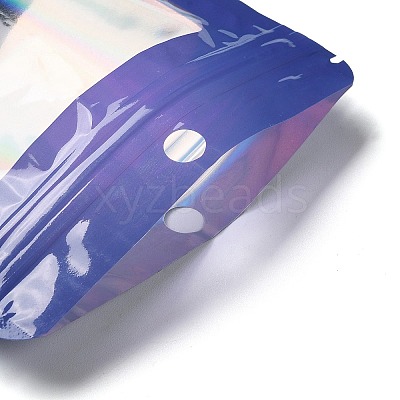 Rectangle Glitter Holographic PVC Resealable Packaging Bags ABAG-P011-01F-03-1