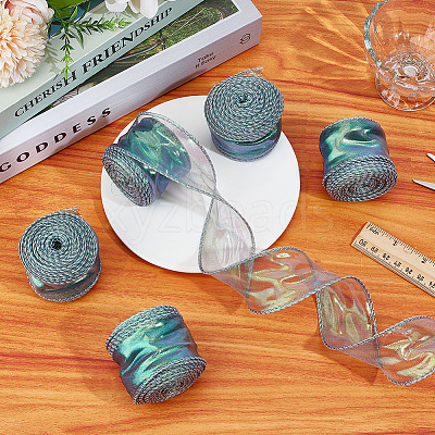 Polyester Iridescent Ribbon OCOR-WH20002-08A-1