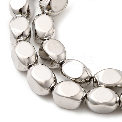 Electroplate Glass Beads Strands EGLA-F166-02B-P-1