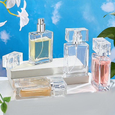 10Pcs Glass Perfume Spray Bottles MRMJ-PH0003-26-1