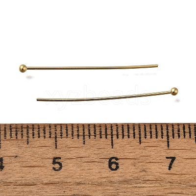 Brass Ball Head Pins KK-H502-03D-G-1