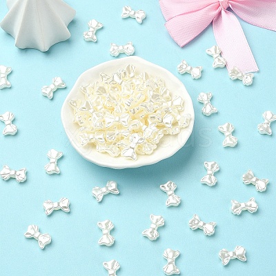 ABS Plastic Imitation Pearl Beads OACR-YW0001-85C-1