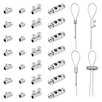 4 Styles 201 Stainless Steel Wire Rope Clamps STAS-GA0001-39-1