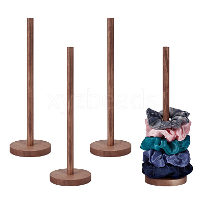 Wood Scrunchie Holders ODIS-WH0001-88B-1