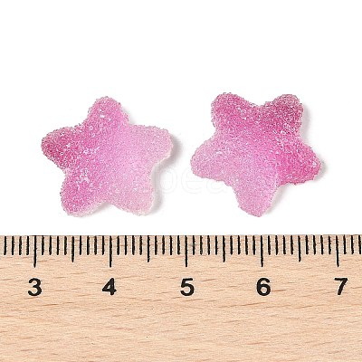 Imitation Candy Food Style Resin Cabochons RESI-R461-02H-1