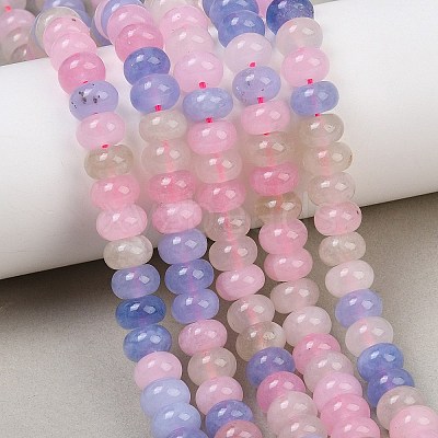 Natural White Jade Beads Strands X-G-E507-01-08-1