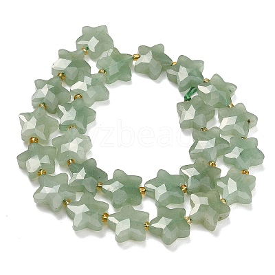 Natural Green Aventurine Beads Strands G-L657-A01-01-1