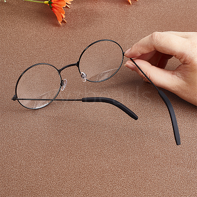 20 Pairs 4 Colors Silicone Eyeglasses Temple Tips Sleeve Retainer AJEW-GF0006-79-1