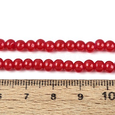 Baking Paint Glass Pearl Beads Strands DGLA-ZX001-05A-19-1