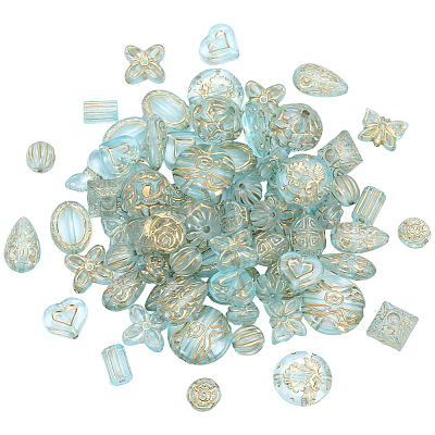 120g Transparent Acrylic Beads MACR-PA0001-72C-1