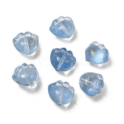 Transparent Glass Beads GLAA-D304-02D-1