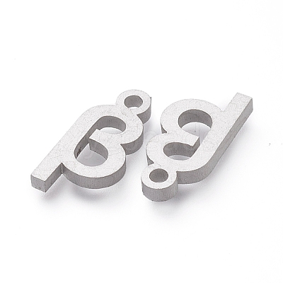 Tarnish Resistant 304 Stainless Steel Pendants STAS-A045-03P-1