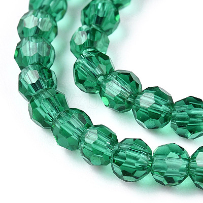 Transparent Glass Beads Strands EGLA-A035-T3mm-D18-1