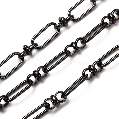 304 Stainless Steel Rectangle Link Chains CHS-Z007-22B-1