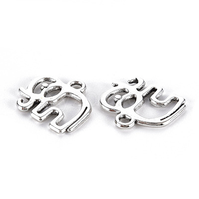 Tibetan Style Alloy Charms LS-TIBE-S323-099AS-RS-1