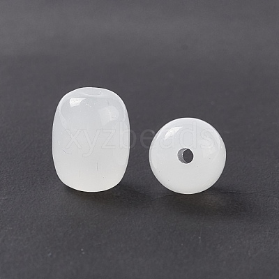 Opaque Glass Beads GLAA-F117-06D-1