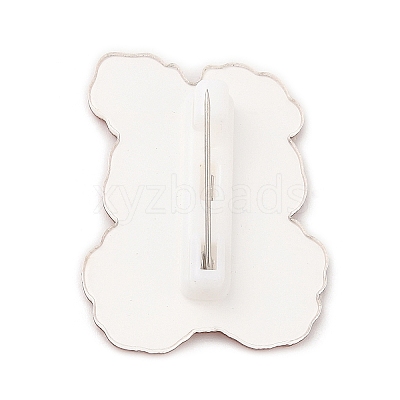 Cartoon Style Acrylic Brooches JEWB-P018-02E-1