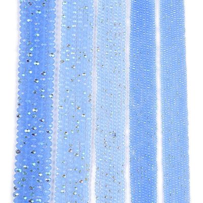 Electroplate Glass Beads Strands EGLA-A044-J3mm-L03-1