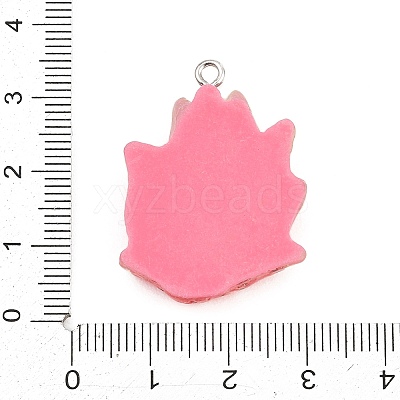 Opaque Resin Imitation Fruit Pendants LS-RE-CBA3138-01C-P-1