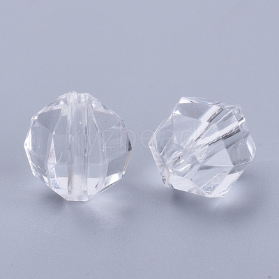 Transparent Acrylic Beads TACR-Q256-8mm-V01-1