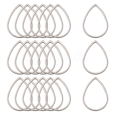 Tarnish Resistant 304 Stainless Steel Linking Rings LS-STAS-T047-16C-1