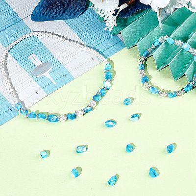 100Pcs Natural Trochid Shell/Trochus Shell Beads BSHE-SC0001-16A-1